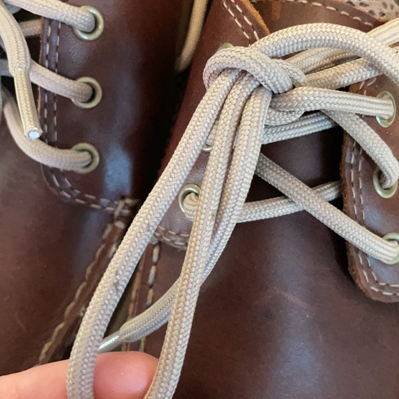 Dunham men’s brown shoes sz 8.5  genuine leather FALL vacation boat shoes - Picture 5 of 17